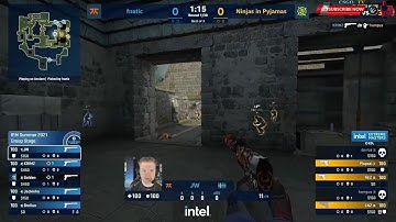HUGE COMEBACK!! New NIP vs Fnatic  CSGO   IEM Summer 2021   HIGHLIGHTS !!!