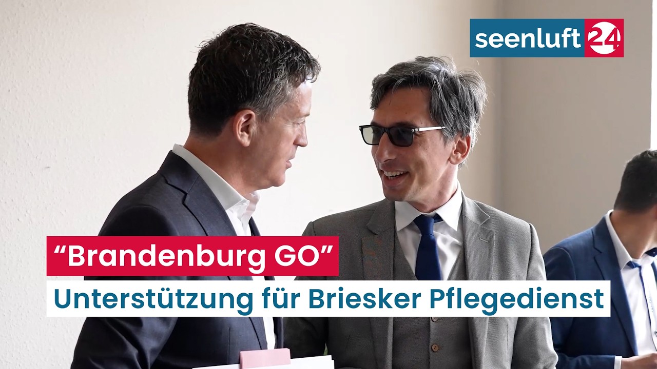 “Brandenburg GO” - Unterstützung für Briesker Pflegedienst