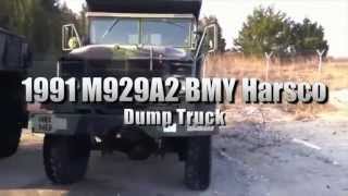 1991 M929A2 BMY Div of Harsco 5-Ton 6x6 Dump Truck on GovLiquidation.com