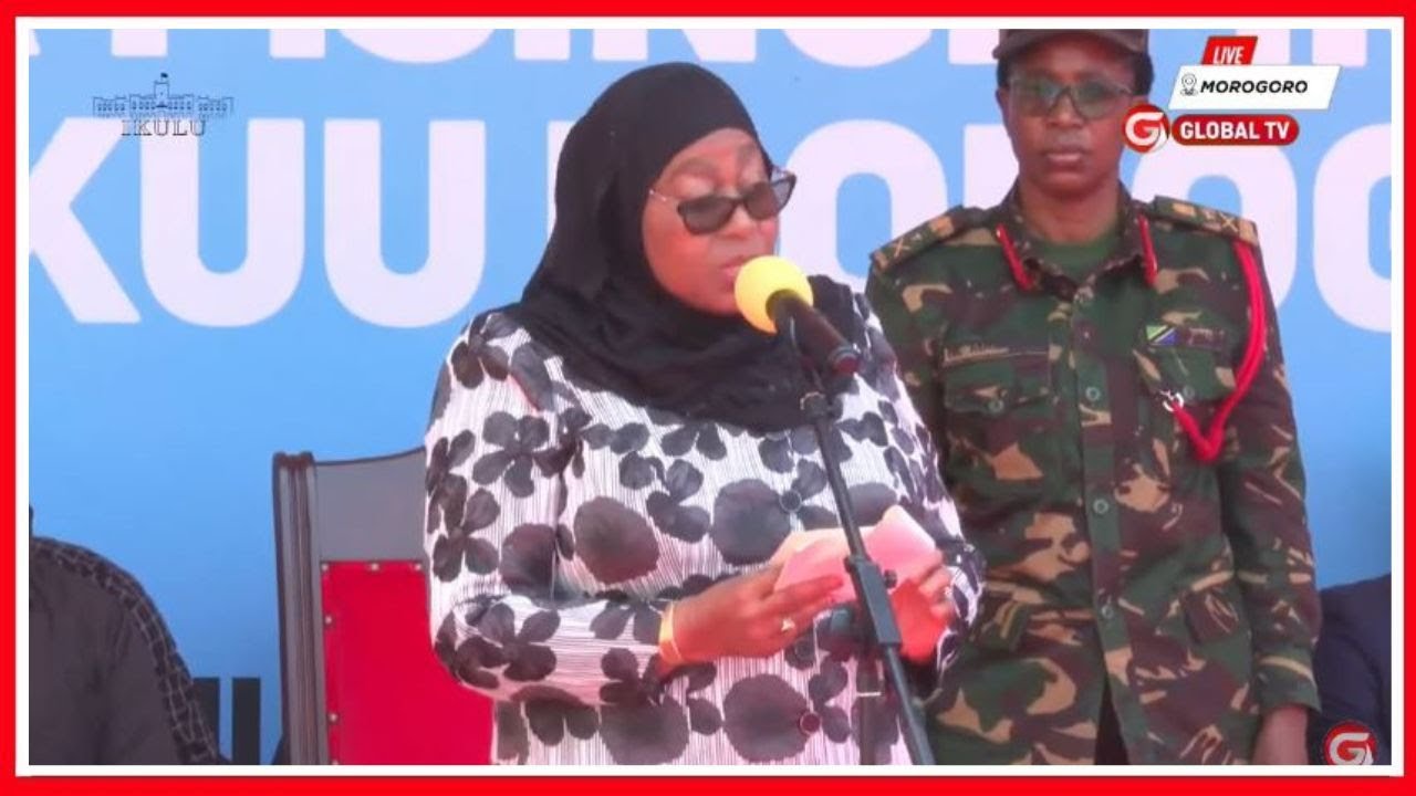 🔴#Live: RAIS DK SAMIA AZUNGUMZA na WANANCHI wa IFAKARA KATIKA MKUTANO ...
