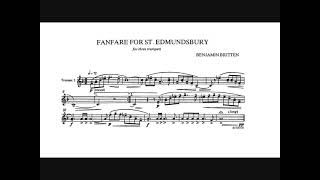 Benjamin Britten Fanfare For St Edmundsbury G. Mercier - J-P. Odasso - J. Rossetto, Trumpets