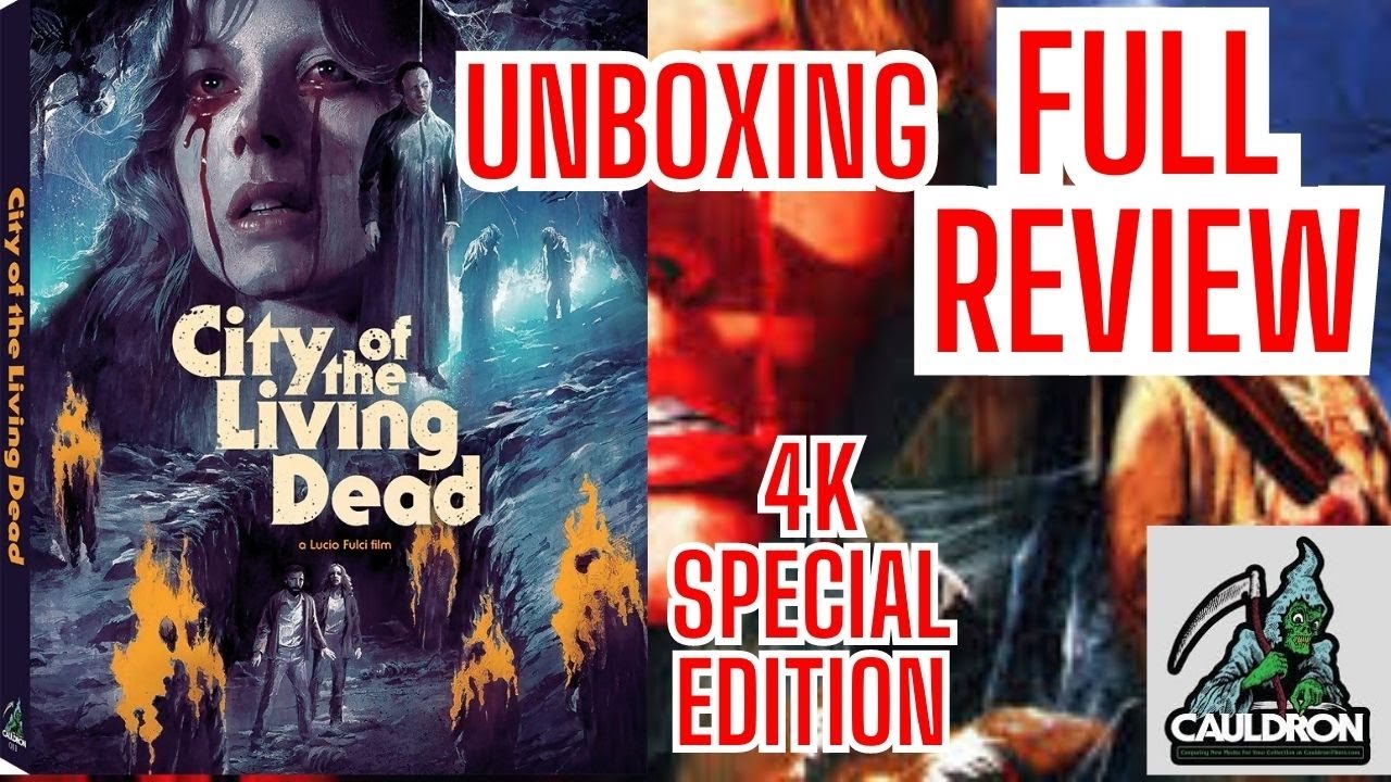 Unboxing the City of Living Dead: 4K ULTRA HD Revealed #unboxing 