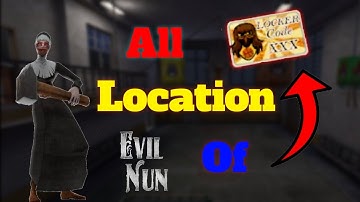 All Location of Secret Code in Evil Nun | How to use Secret Code | Evil Nun @TechnoGamerzOfficial
