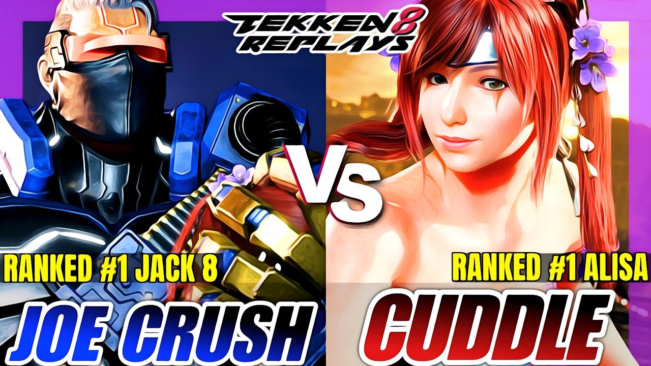 Tekken 8 | Joe Crush (Jack-8) vs Cuddle Core (Alisa) | High Level Ranked Match Replay