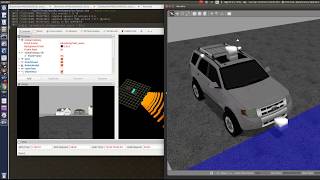 The CAT Vehicle Testbed demo: Laser and Side Camera visualization
