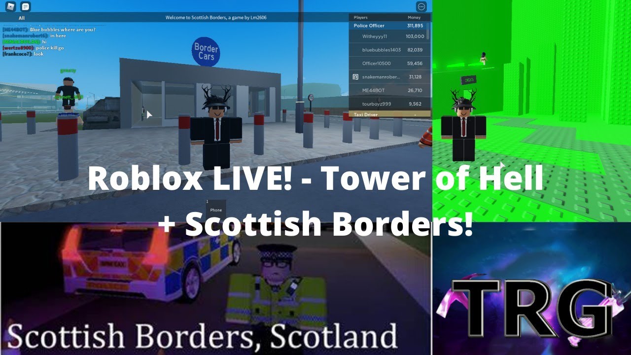 Roblox Live Tower Of Hell Scottish Borders Youtube - the hell bar roblox