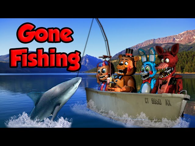 Freddy Fazbear and Friends Gone Fishing class=