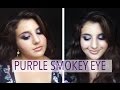 Makeup for Brown Eyes: Purple Smokey Eye Tutorial