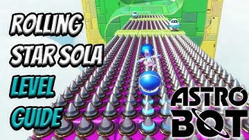 Rolling Star Sola Level Guide | Astro Bot