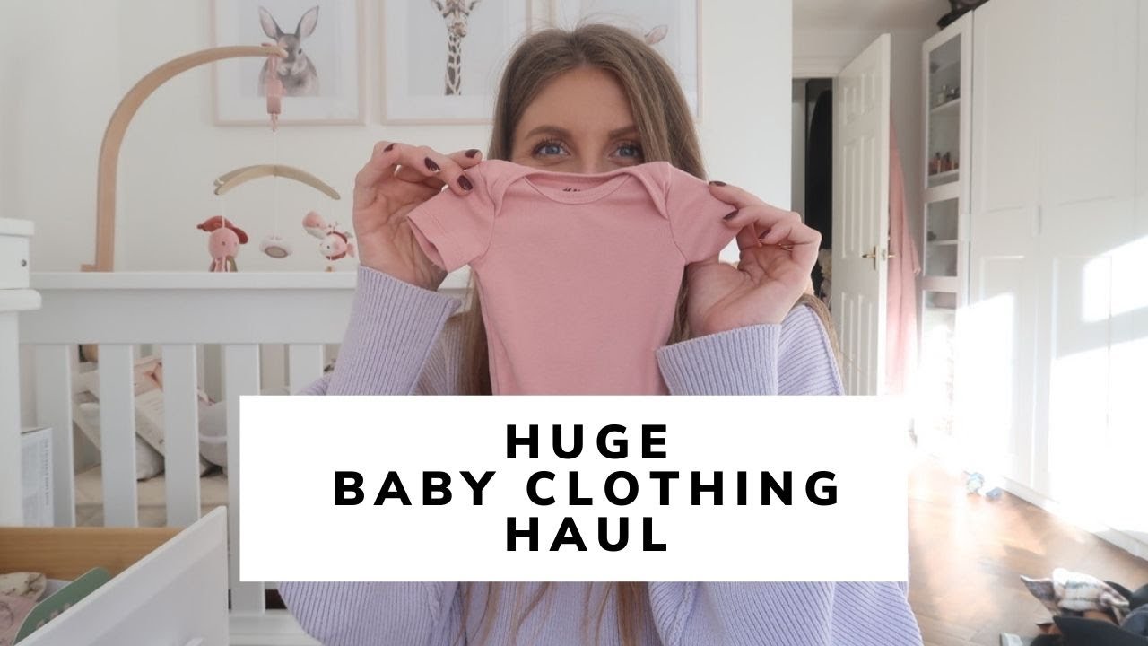 HUGE Baby Clothing Haul / Baby Girls Clothes Haul / Sinead Crowe