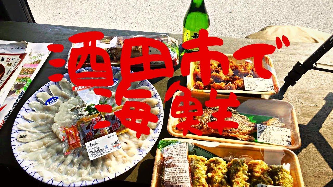 【ぶらり旅】山形県酒田市「港で車中泊 海の幸を食らう編」