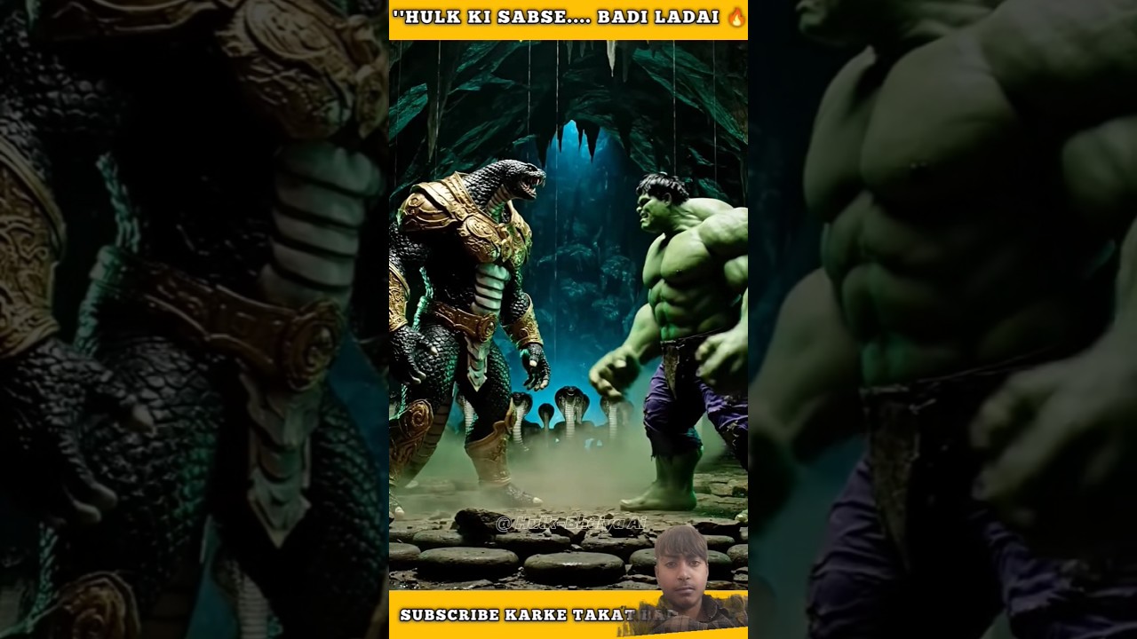 hulk ke maa ko smile na kat liya ha please subscribe me ❤️