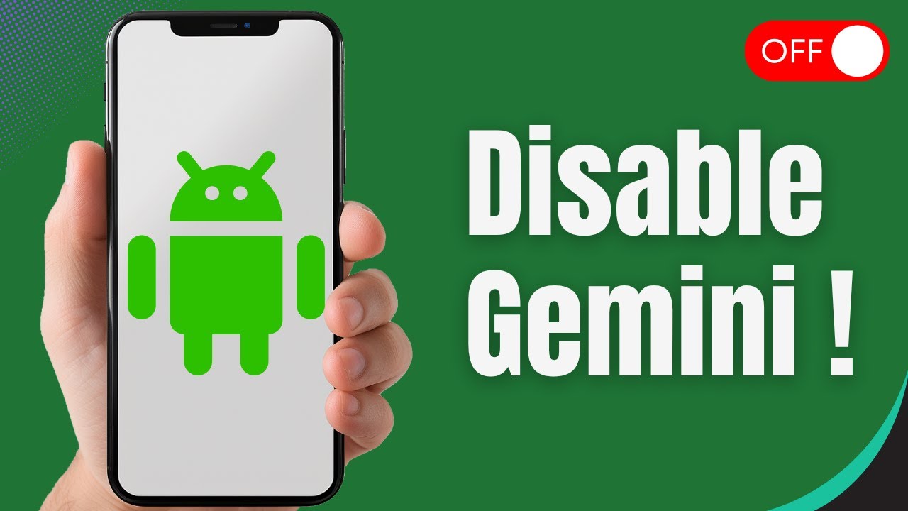 How To Turn Off Gemini Google Assistant (2025) – Disable AI Assistant ...