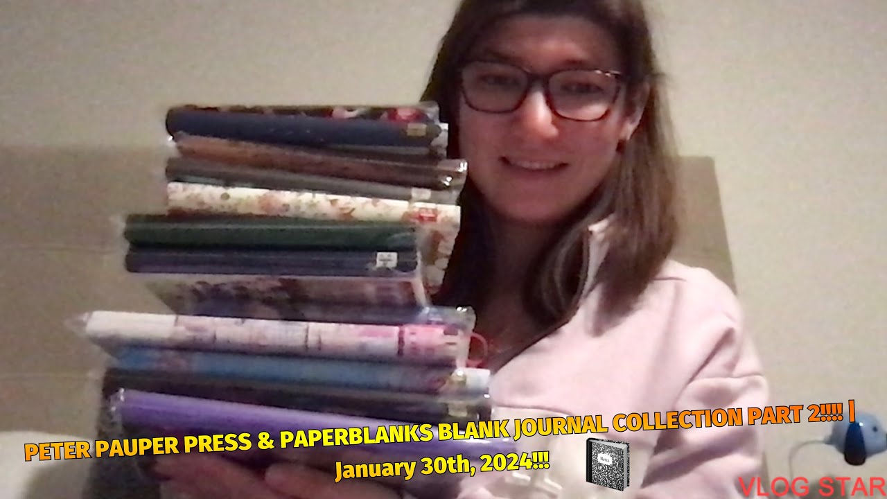 📓Peter Pauper Press Journals & PaperBlanks Journals Blank Journal Collection Part 2!!! | Jan.30th📓