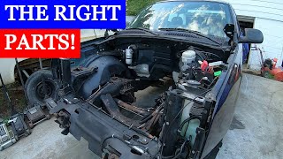 LOW BUDGET V6 to V8 Silverado Conversion, Part 1 The Single Cab Short Bed is Getting FIXED!