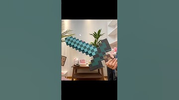 I can turn this Minecraft sword into a pickaxe #minecraft #toys