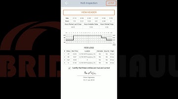 BridgeHaul Mobile App : Roadside Inspection