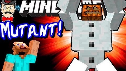 Minecraft MUTANT SNOW GOLEMS! Mutant Creatures Mod Showcase!
