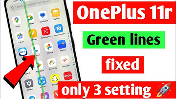 oneplus 11r display green line problem/OnePlus 11r display green line issue/display green line issue