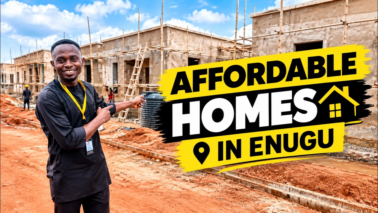 Still from Inside Enugu's Affordable Off-Plan Housing Project | SpringCity Estate, Umuchigbo Tour
