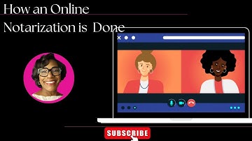 How Is a Remote Online Notarization Performed?