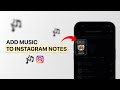 How to Add Music to Instagram Notes (Spotify + Lyrics!)?