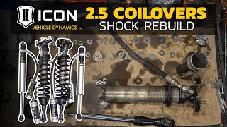 Reservoir Rebuild: Icon Vehicle Dynamics 2.5' Shock Service by Shock Surplus 2,521 views 7 months ago 4 minutes, 31 seconds