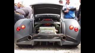 Fiat 500 Lamborghini Murcielago V12 588 HP Oemmedì Meccanica - Sound Exhaust
