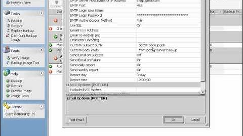 ShadowProtect 4 0 Notification and Reporting