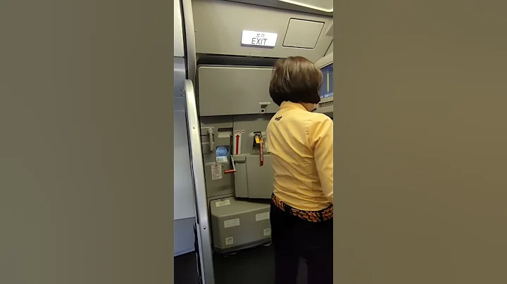 华信与虎航共用班号班机澎湖-台北AE386-A320ceo开门#航空 #台湾虎航 #虎航 #空服员 #空姐 #舱门#开启舱门 - 天天要闻