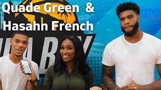 Exclusive Interview with Quade Green &amp; Hasahn French - Favorite Shoes, Life Advice + More #NBADraft