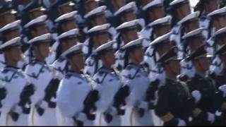 Chinese Military Parade Hell March 2009  HD