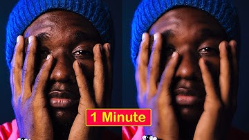 SMOOTH SKIN in Photoshop - 1 MINUTE Photoshop Tutorial