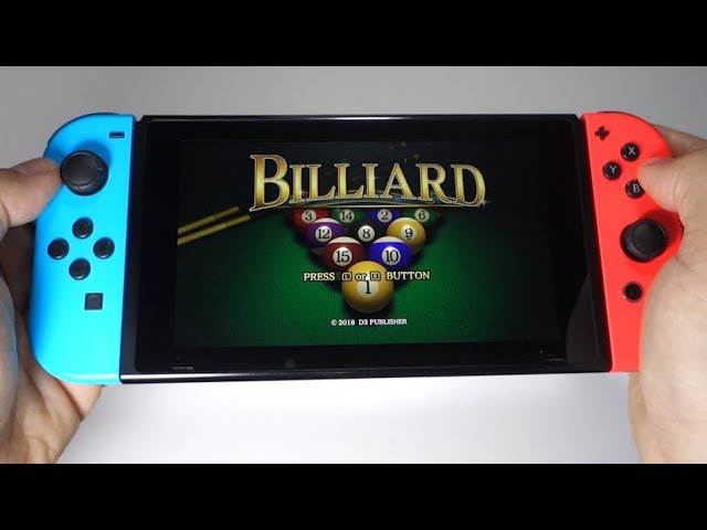 BILLIARD, Aplicações de download da Nintendo Switch, Jogos