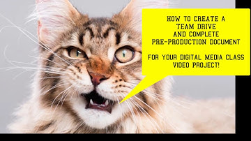 Digital Media Pre Production VIDEO PROJECT