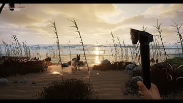Derelicts WIP - Beach shoreline using Water Plugin + swimming / diving - Unreal Engine 4