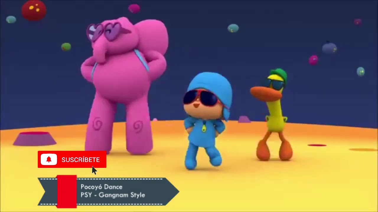 Pocoyó Dance / PSY - Gangnam Style - YouTube
