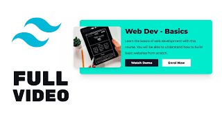 [FULL VID] How To Design A Responsive Card (w Dark Mode) using Tailwind CSS