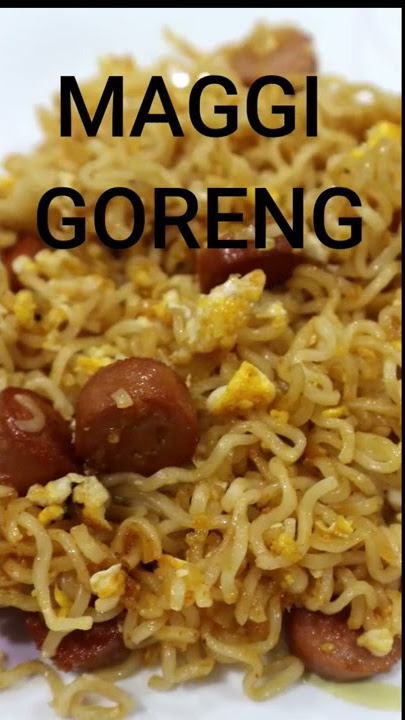 MAGGI GORENG/ basic maggi goreng/MALAYSIAN kari maggi #shorts