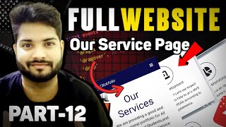 Full website Development🔥 Part-12 || Complete Projects #webdesign@CodeDynamo2456
