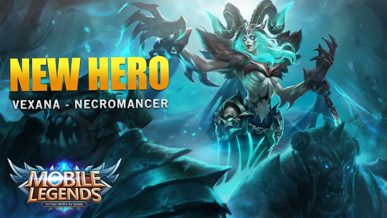 Mobile Legends New Hero Vexana Necromancer Youtube Mobile Legends New Hero Vexana Necromancer Youtube
