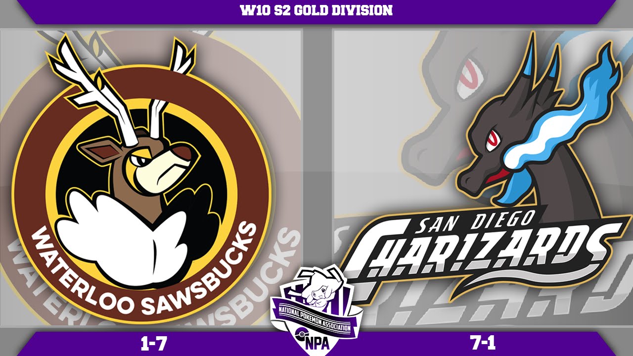 NPA S2W10 Waterloo Sawsbucks vs San Diego Charizards | National Pokemon Association Week 10