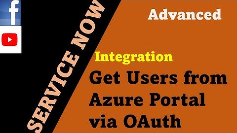 ServiceNow | How to get Users from Azure AD | ServiceNow Integration with Azure Portal #servicenow