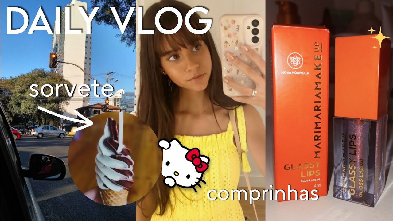 💐 | DAILY VLOG: passeio no centro, comprinhas e GRWM.