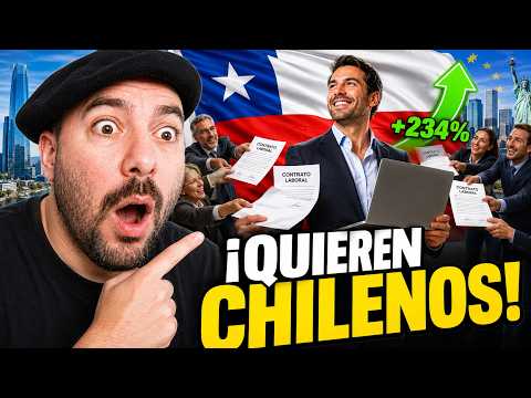 EL TALENTO CHILENO ESTÁ SIENDO BUSCADO POR EMPRESAS EXTRANJERAS Y SU CONTRATACIÓN SE HA DISPARADO.