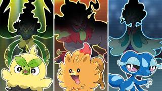 CREANDO LAS EVOLUCIONES DE LOS INICIALES DE POKÉMON VIENTO Y OLA