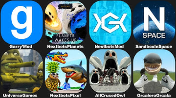 NEXTBOTS IN PLAYGROUND MOD CURSED OWL 99 NIGHTS IN THE FOREST,SANDBOX IN SPACE ALL PLANETS WAKE UP