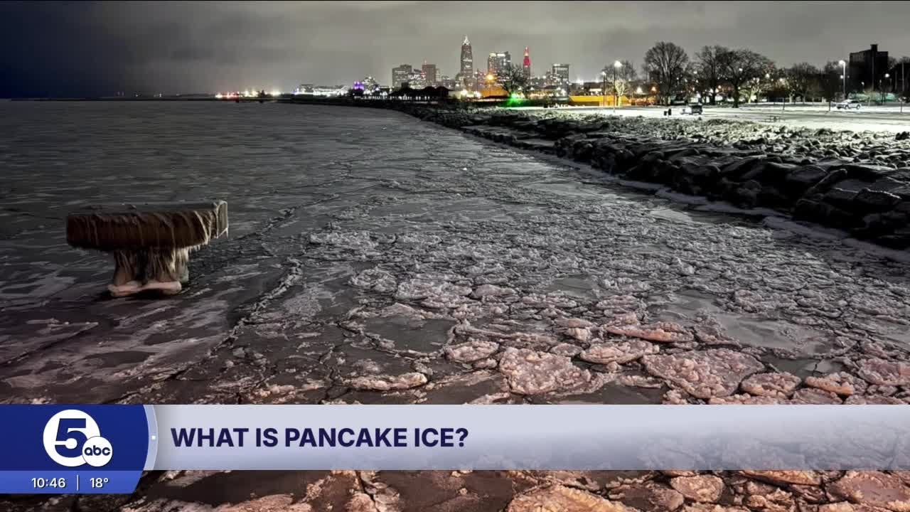 This is the WEIRDEST kind of ice you'll ever see on Lake Erie