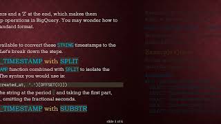 How to Convert STRING to TIMESTAMP in BigQuery
