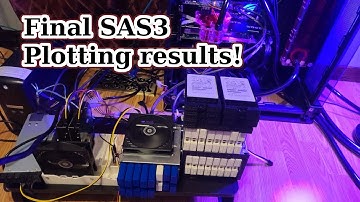 Final SSD results for Threadripper Build! (MadMax Chia Plotter)